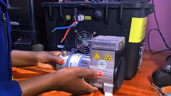 Diamedica oxygen reservoir system teardown