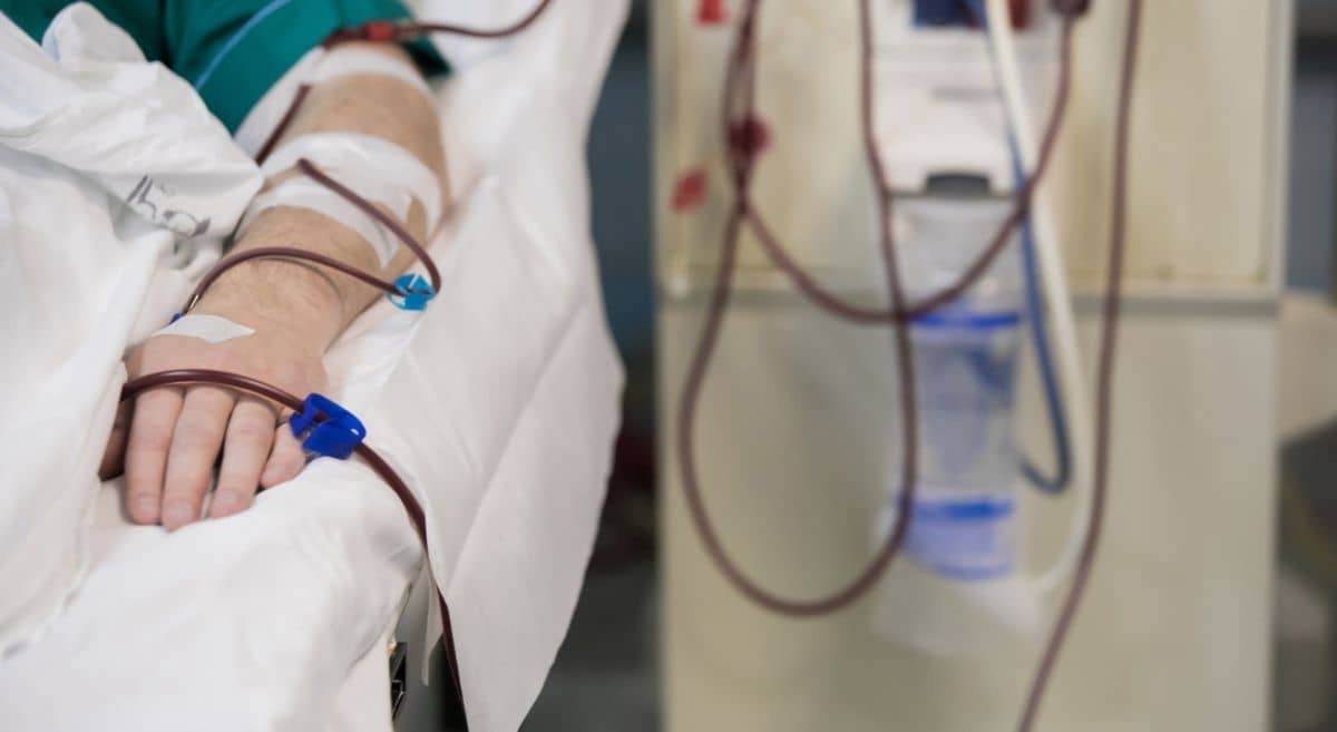 Hemodialysis machines with tubing