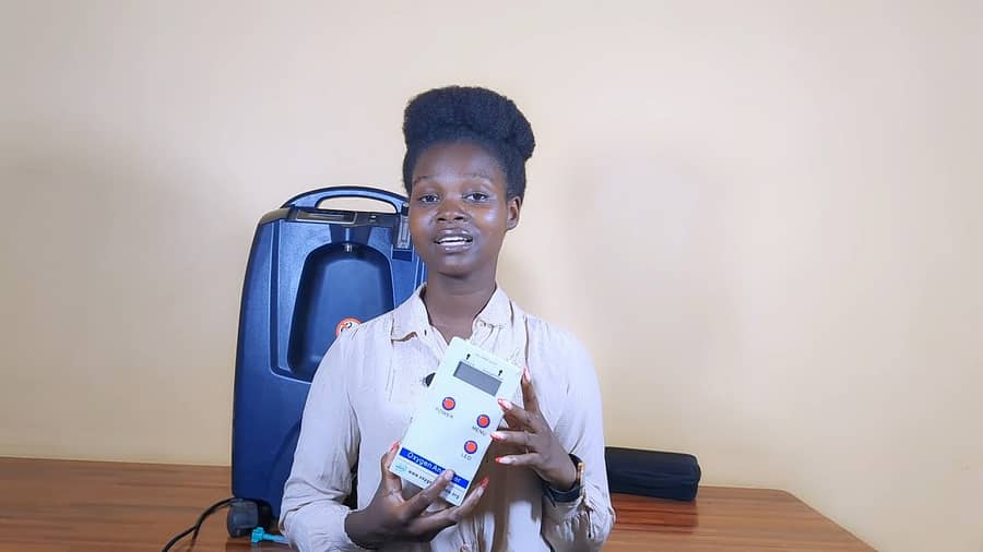 Operation of a winpower handheld oxygen analyzer